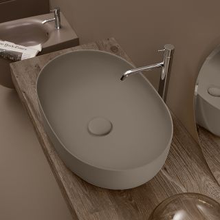 Раковина Kerasan Nolita 534381 Nocciola matt 60 см